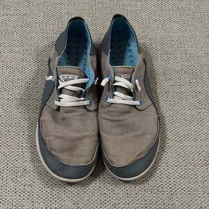 Columbia Men's PFG Bahama Vent Loco Relaxed III Boat Shoes Gray Size 10